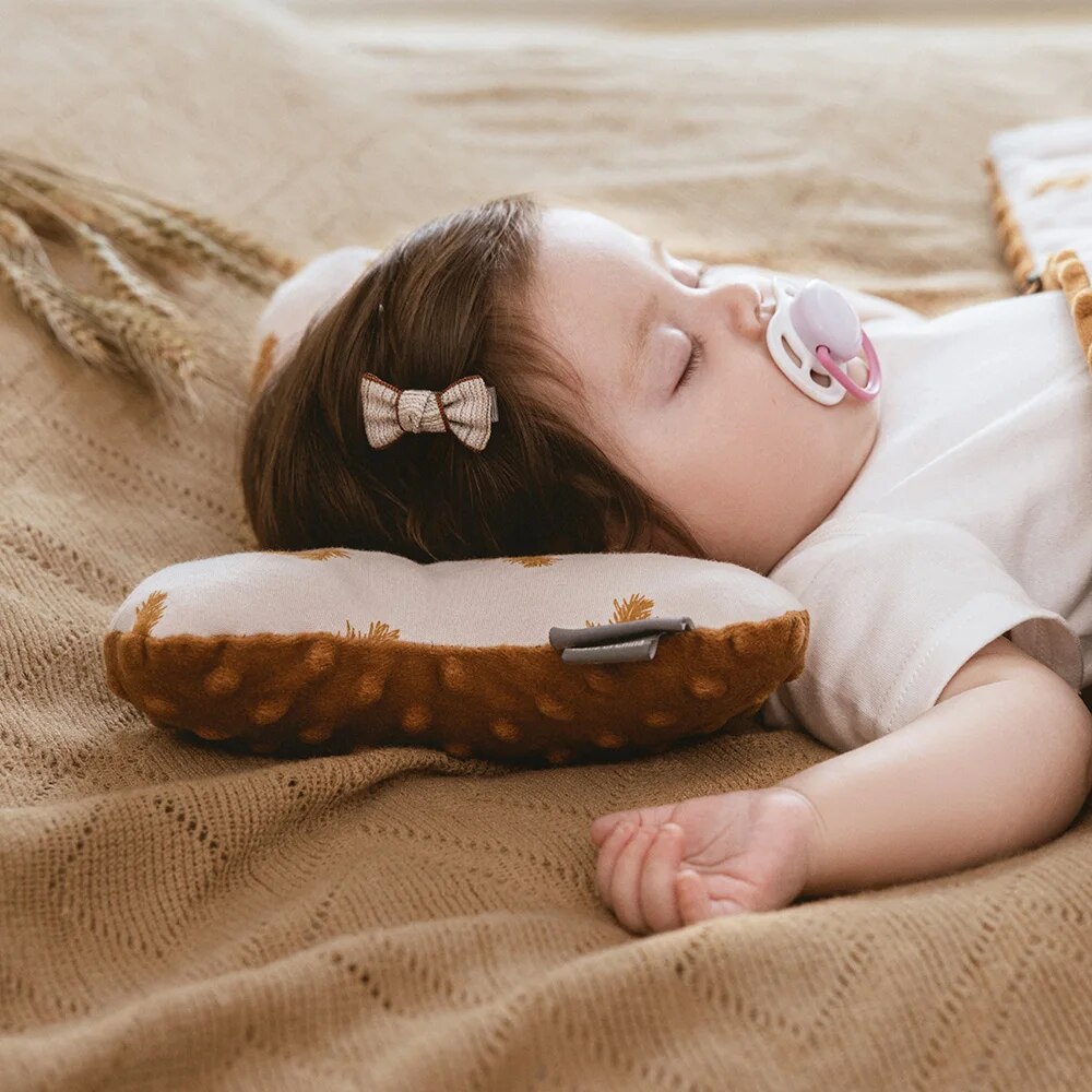 Baby Pillow Bow Shaped Pillow Baby Head Protector