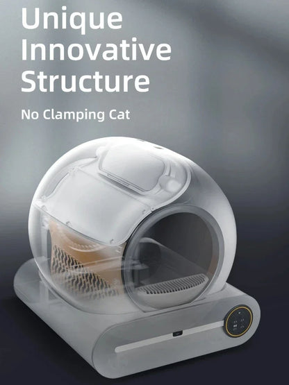Tonepie Automatic Smart Cat Litter Box Self Cleaning Tray Ionic