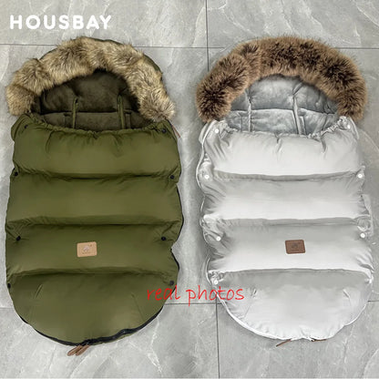 Housbay Windproof Warm Sleepsack Baby Footmuff