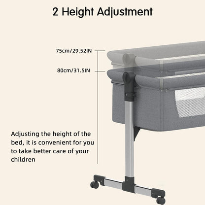 Multifunction Baby Bedside Portable with Mattress