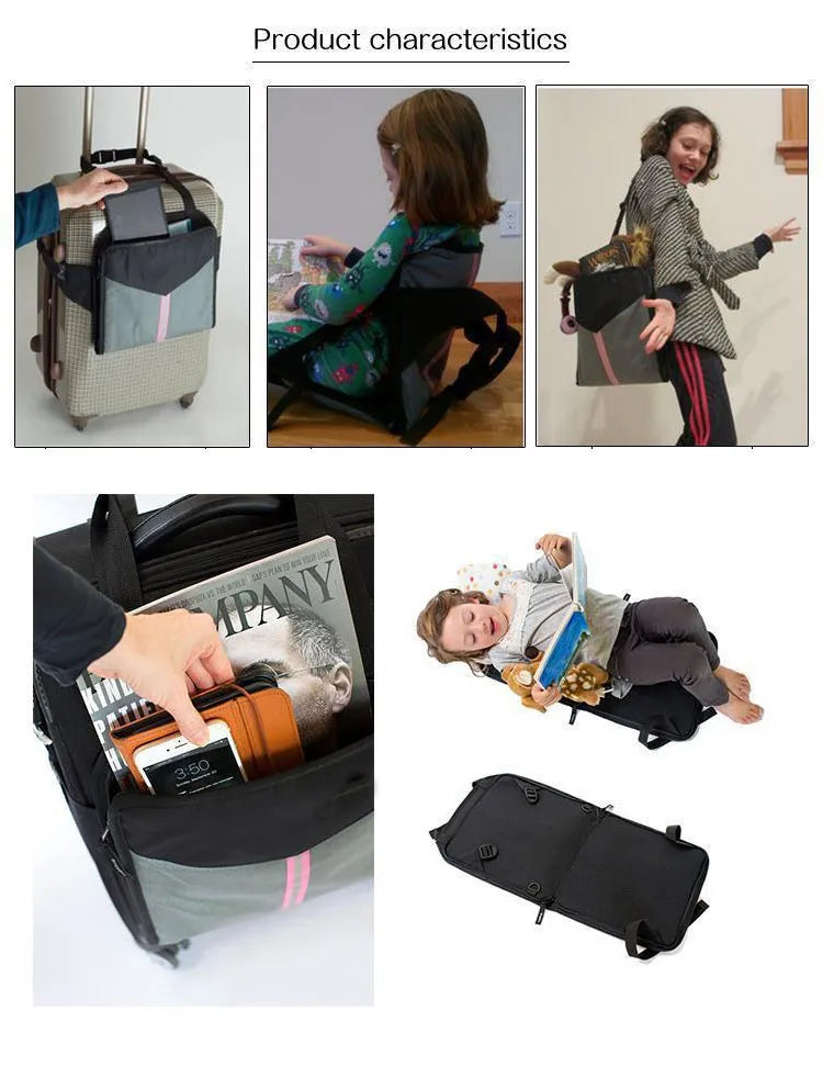 Travel Seat Child Carrier For Luggage Trolley