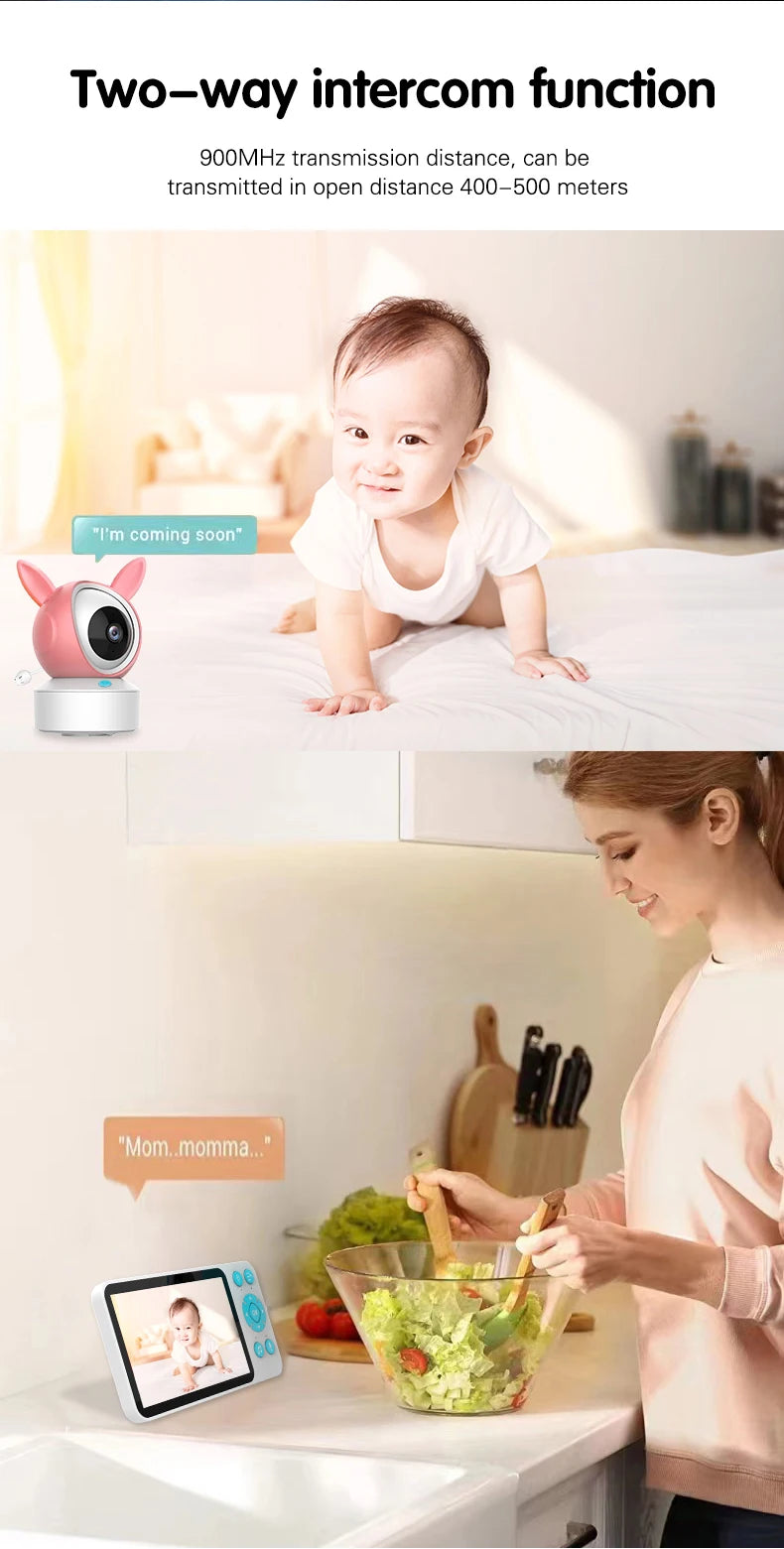 Tuya Smart Baby Monitor Night Vision