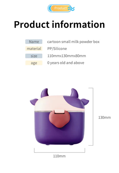 NCVI Baby Formula Dispenser with Scoop