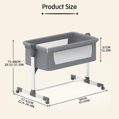 Multifunction Baby Bedside Portable with Mattress