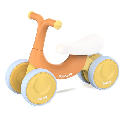 Baby Sliding Walker Bike Without Pedals, Steering Limit Prevent Rollover