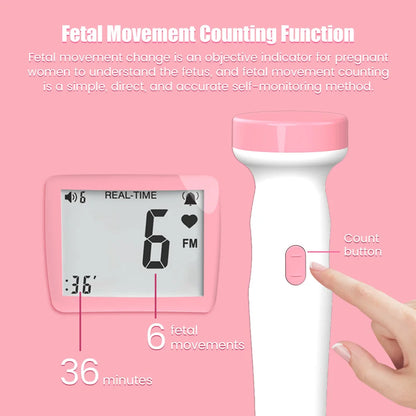 Pregnant Ultrasound Baby Heart Rate Detector