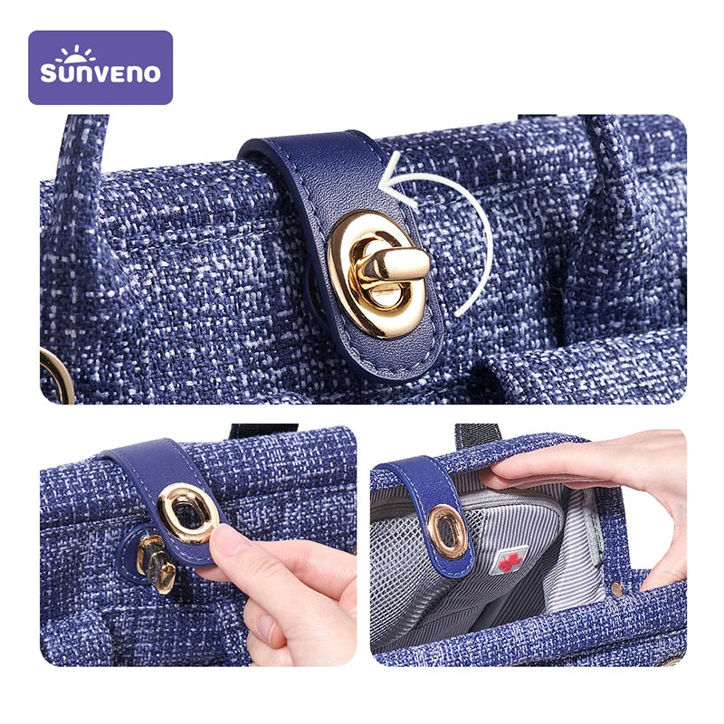 Sunveno Diaper Bag Backpack Multifunction