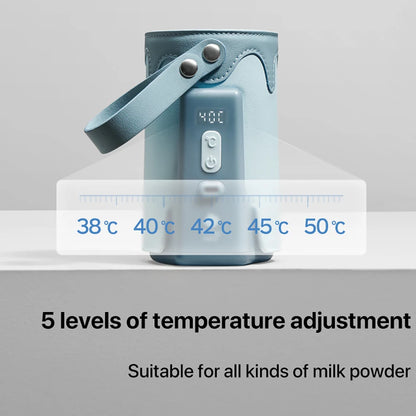 Bc Babycare Portable USB Milk Water Bottle Warmer Food Thermostat