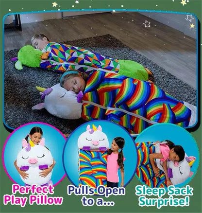 Sleeping Bag Plush Doll Pillow