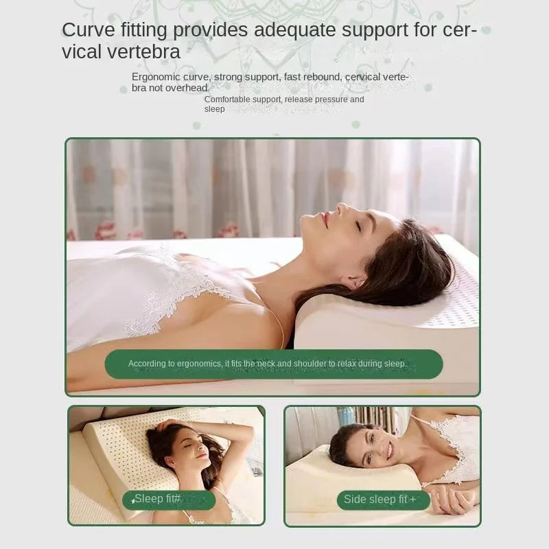 Orthopedic Latex Pillow Thailand Massage Memory Cervical Neck Pain