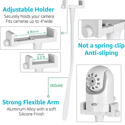 Universal Baby Monitor Holder Longer Flexible Silicon