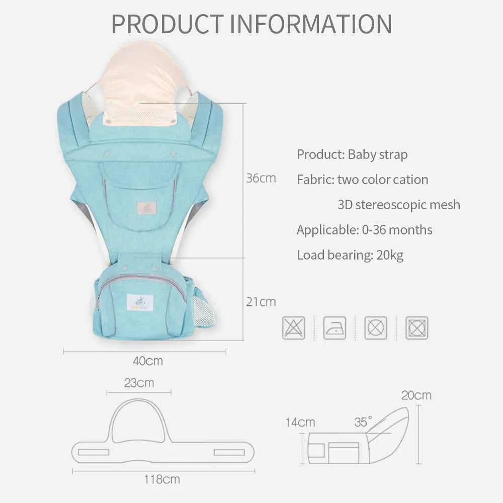 Baby Carrier Backpack: Comfort & Safety hands free