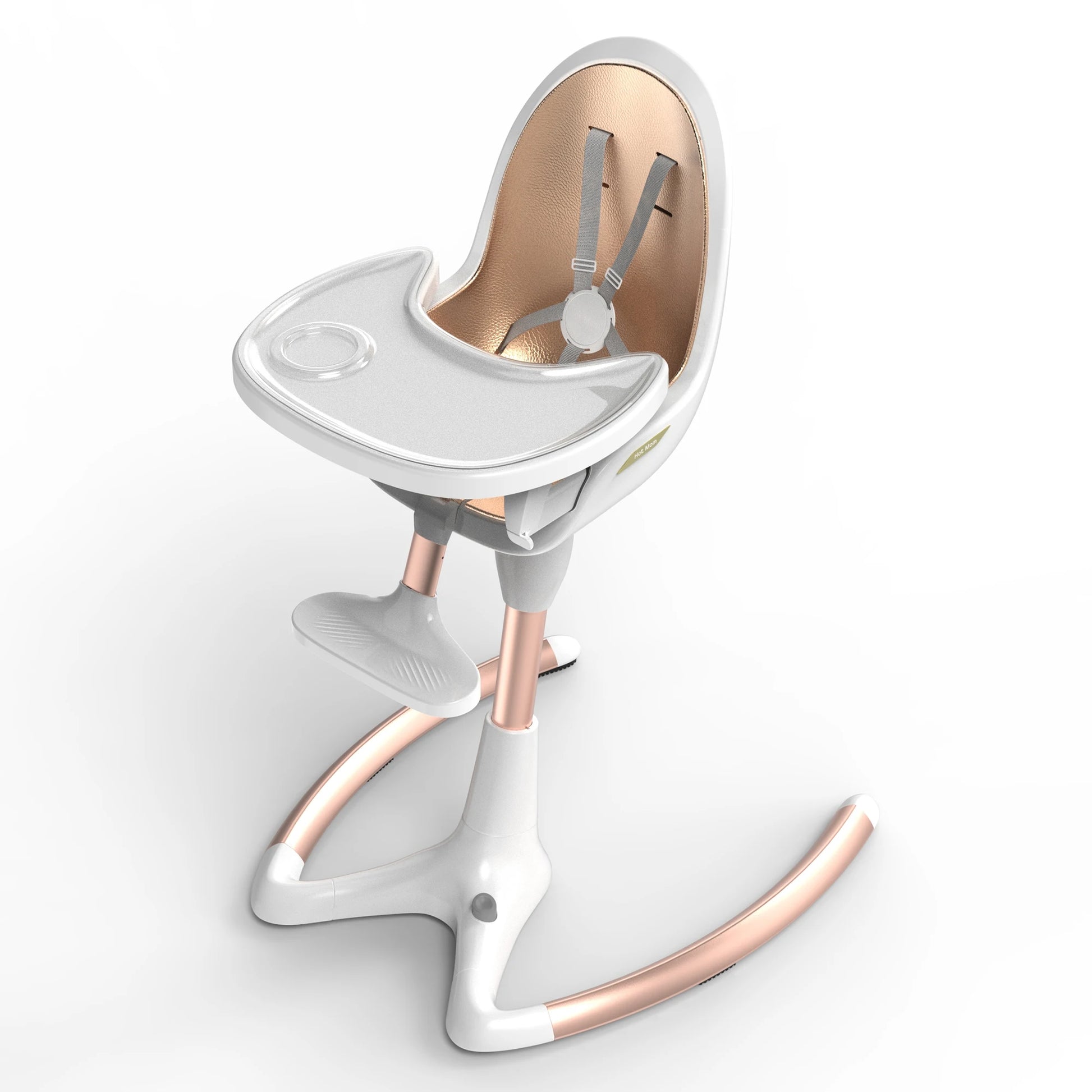 Baby high chair with adjustable footrest hot sale