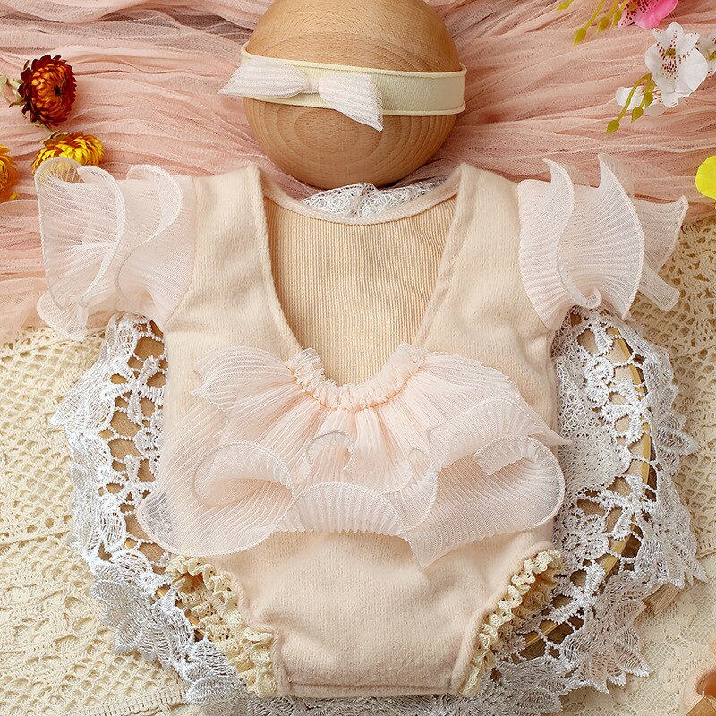 Newborn Girl Dress Baby Photo Props