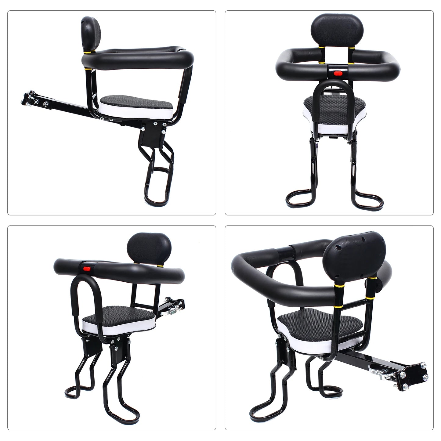 Double-Point Fixation Bicycle Front Seat For Baby