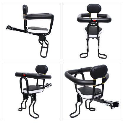 Double-Point Fixation Bicycle Front Seat For Baby