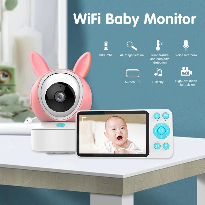 Tuya Smart Baby Monitor Night Vision