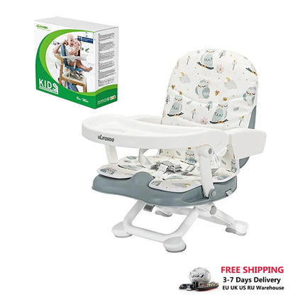 Portable High Chair 6 Months Plus, Lightweight Easy Clean Folding Booster Chair for Babies Toddlers,