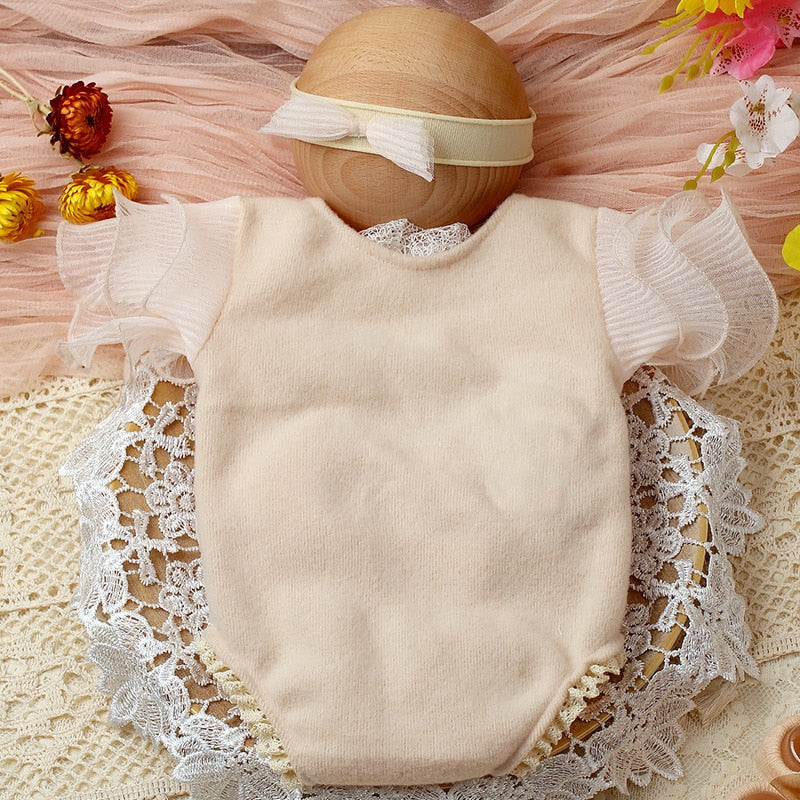 Newborn Girl Dress Baby Photo Props