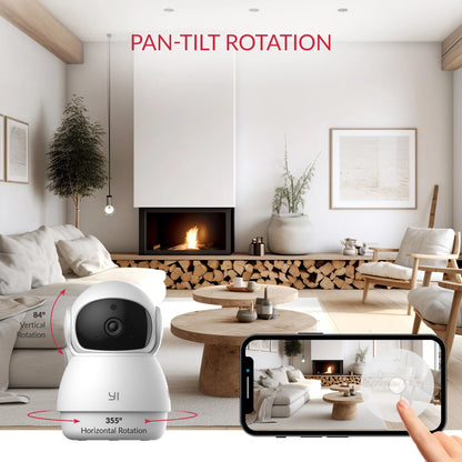 YI Dome Security Camera with Night Vision Motion Detection