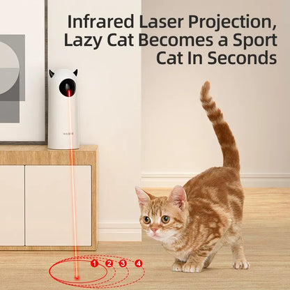 Automatic Cat Toys Interactive Smart Teasing Pet LED Laser