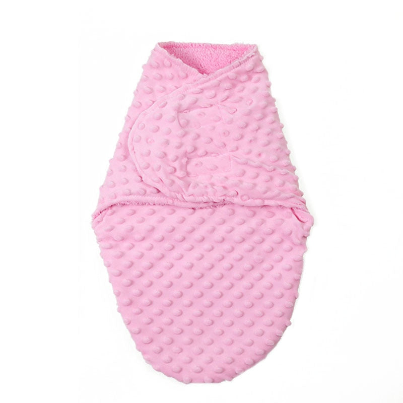 Soft and warm wrap blanket for newborn baby