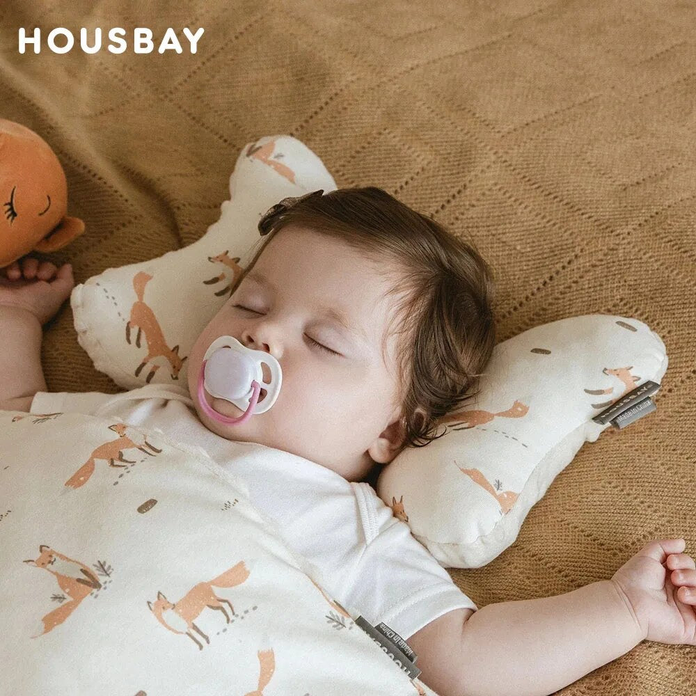 Baby Pillow Bow Shaped Pillow Baby Head Protector