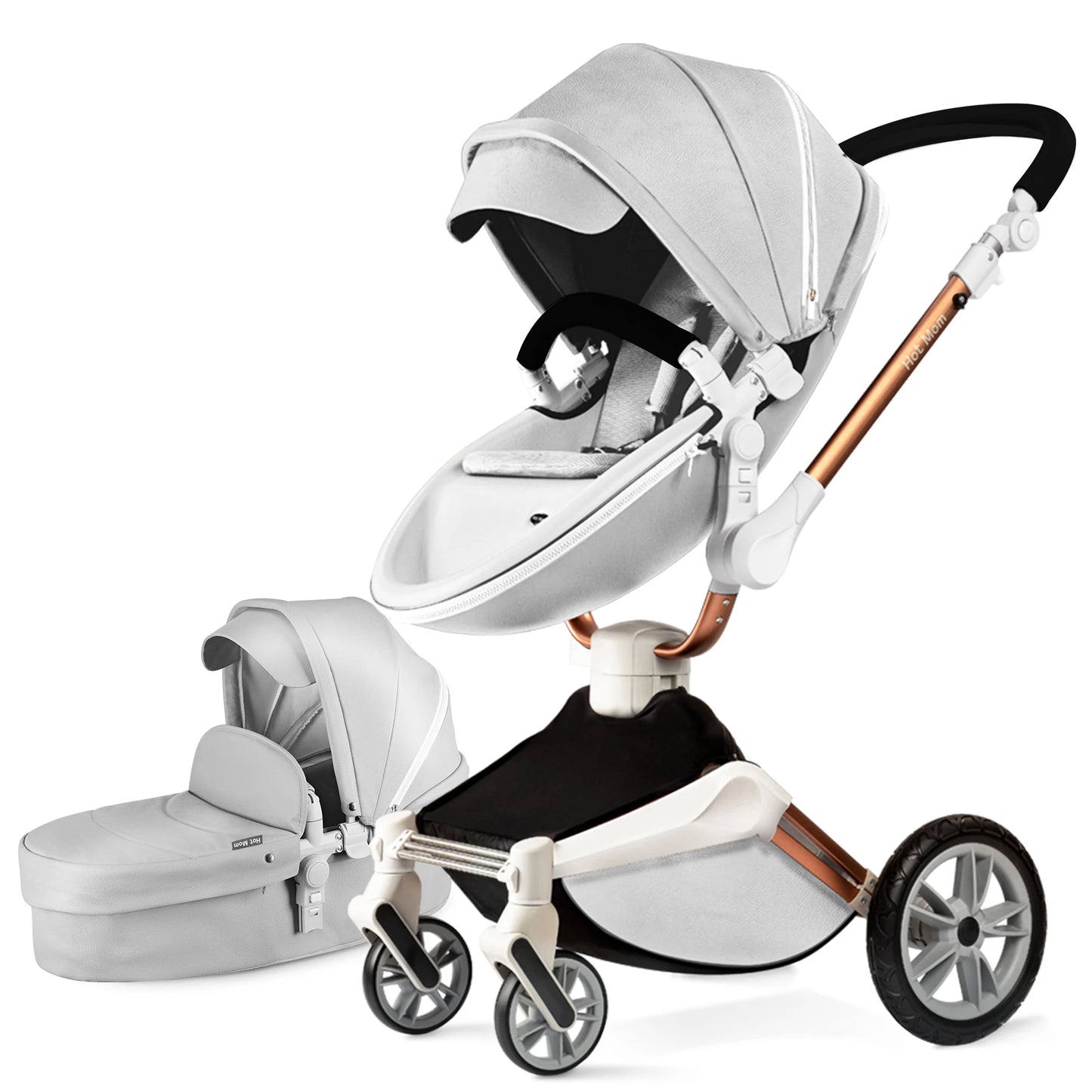 HotMom Baby Stroller 2X1 travel System and Egg Seat