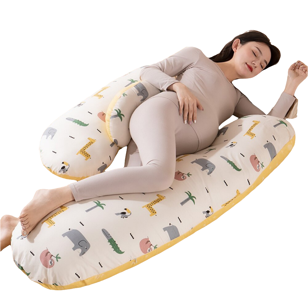 Pregnancy Pillows With Detachable Pillowcases and Support