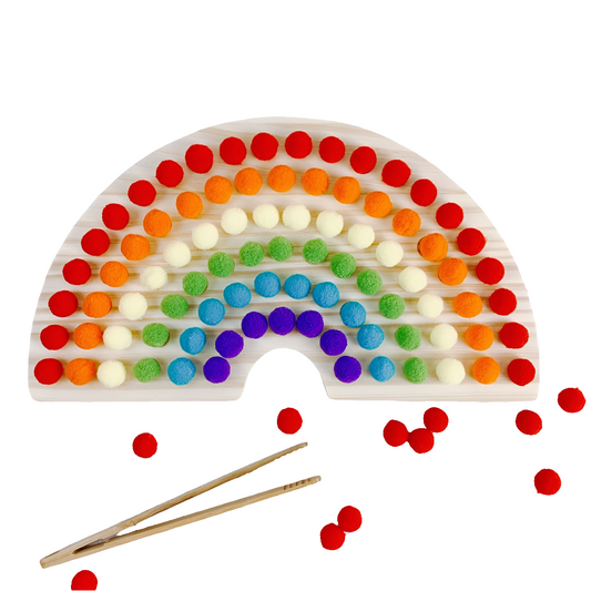 Rainbow Board Baby Montessori Educational Wooden