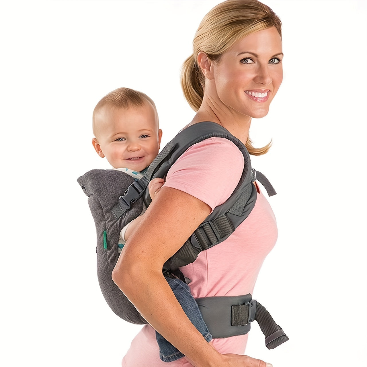 Baby Carrier 4-in-1  - Soft Cotton, Ergonomic Design