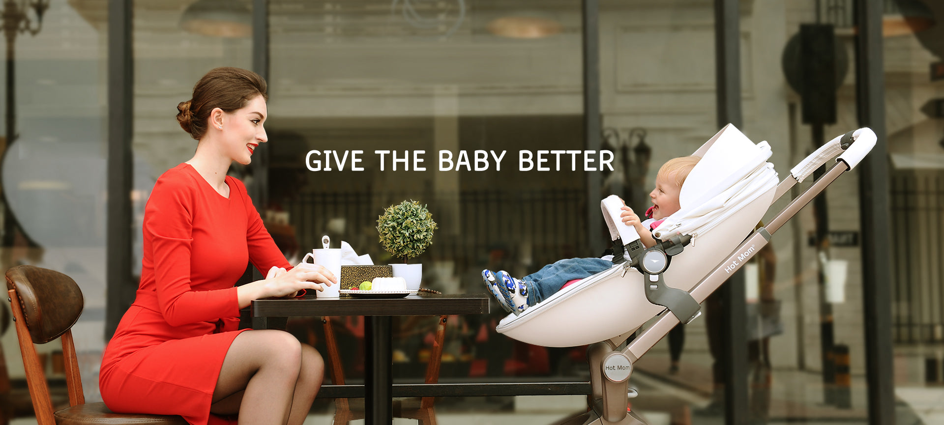 Load video: Explore stylish baby strollers that combine charm, affordability, and a contemporary design, perfect for modern mothers who prioritize their baby&#39;s safety.