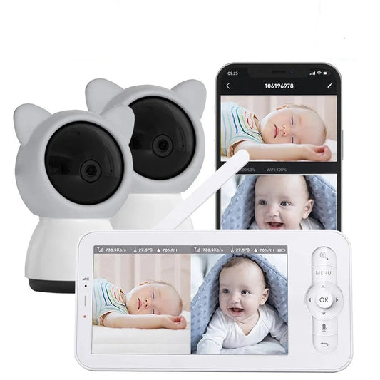 Twins Baby Monitor Babyphone Video