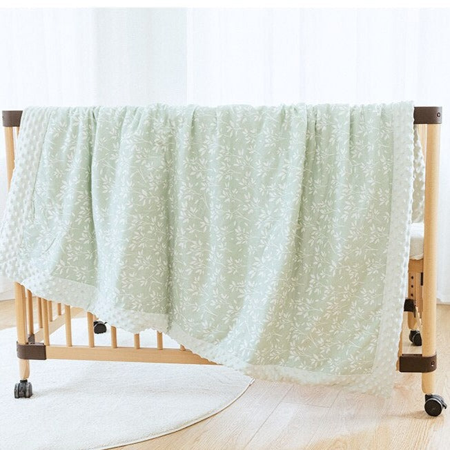 Double-Sided Baby Blanket for Winter