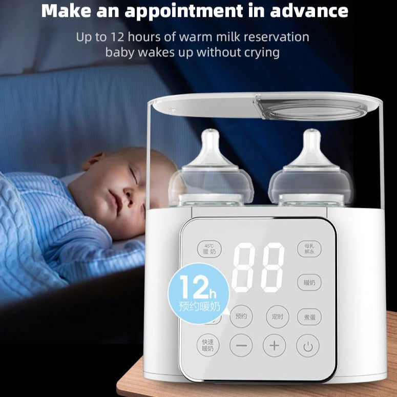 Hibobi Baby Bottle Warmer - 9-in-1 Accurate Temperature Control