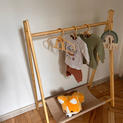 Rattan Hanger Kids Garments Organizer 3Pcs