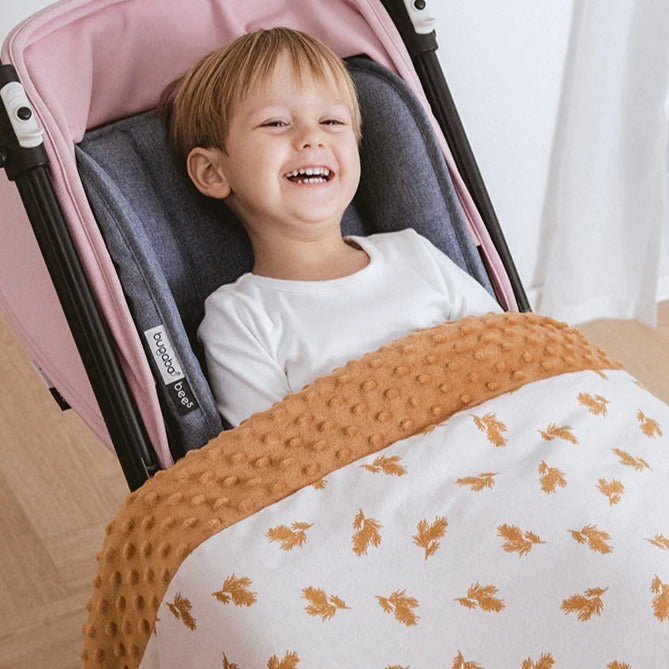 Double-Sided Baby Blanket for Winter