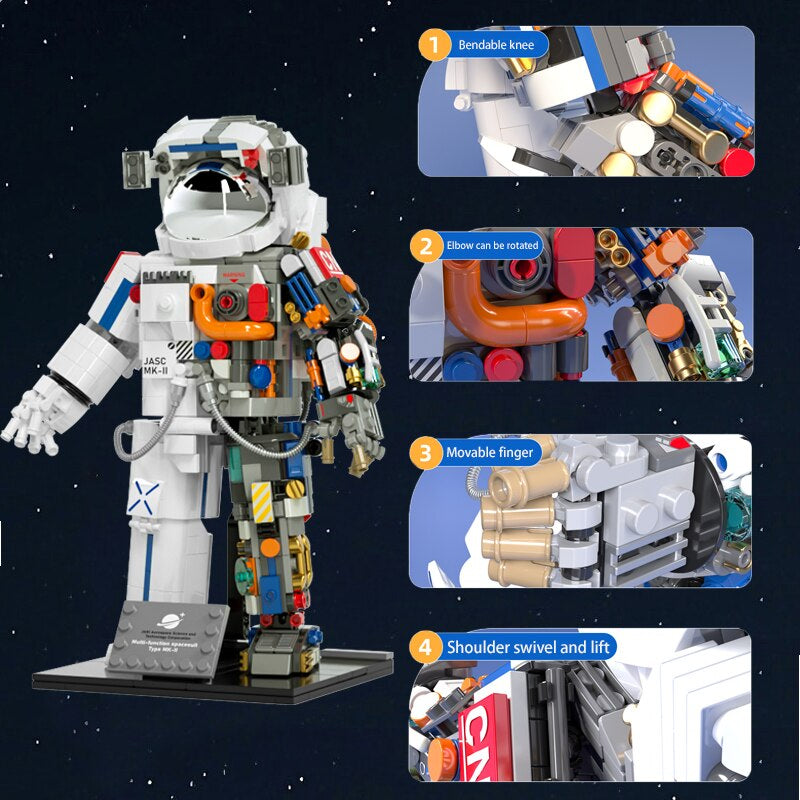 Spaceman Astronaut Small building block