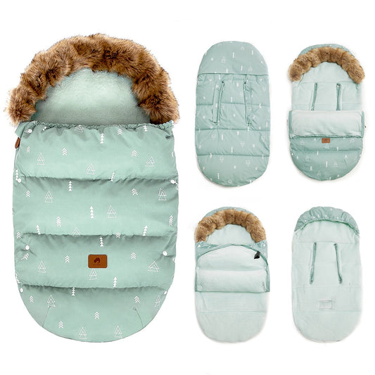 Windproof Warm Sleepsack Baby Footmuff  universal For Stroller