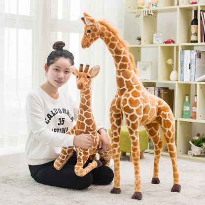 Giant Real-Life Giraffe Plush Toy