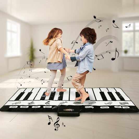 Multifunction Musical Piano Mat  24 Keys Educational Toys