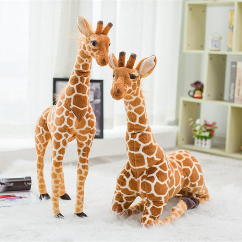 Giant Real-Life Giraffe Plush Toy