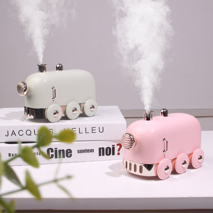 Ultrasonic Humidifier Retro Mini Train USB Aroma Air Diffuser Essential Oil