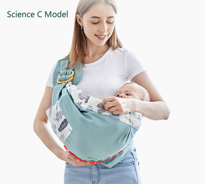 Comfortable and Safe Baby Carrier Cotton Wrap Sling Carrier