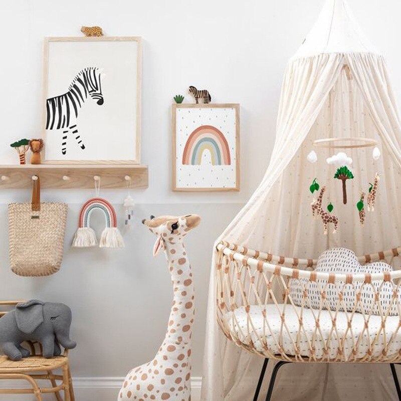 Create a Cozy Jungle Nursery with Our Nordic Giraffe Plush Toy