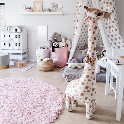 Create a Cozy Jungle Nursery with Our Nordic Giraffe Plush Toy