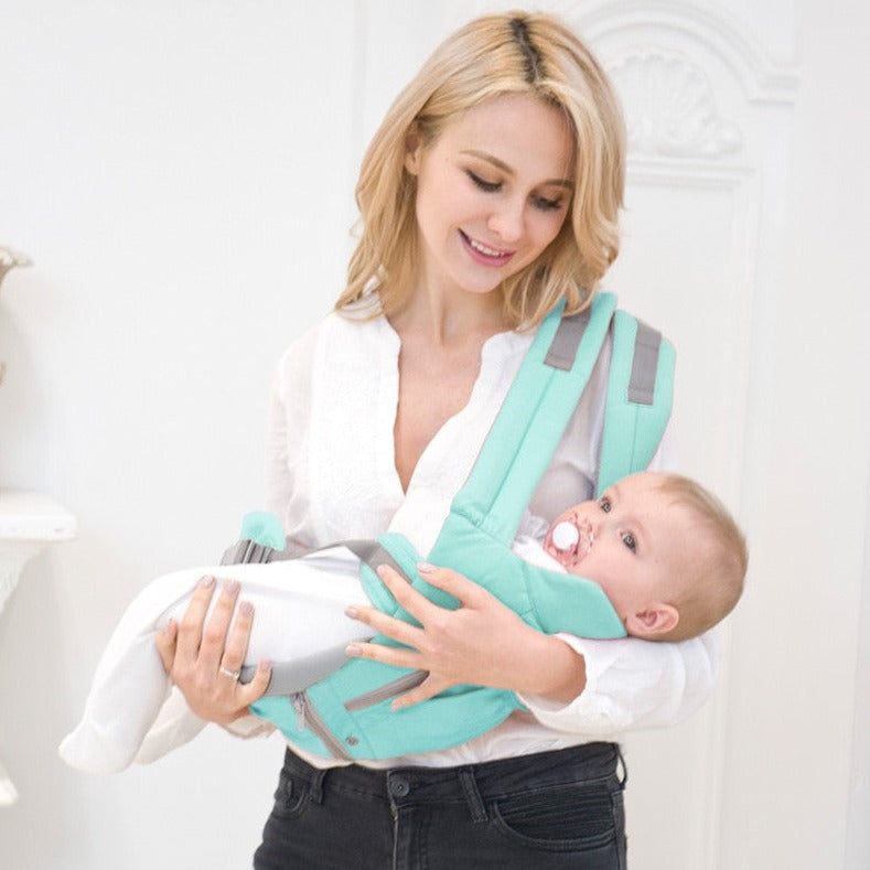 Breathable Ergonomic Baby Carrier Backpack with Kangaroo Hipseat