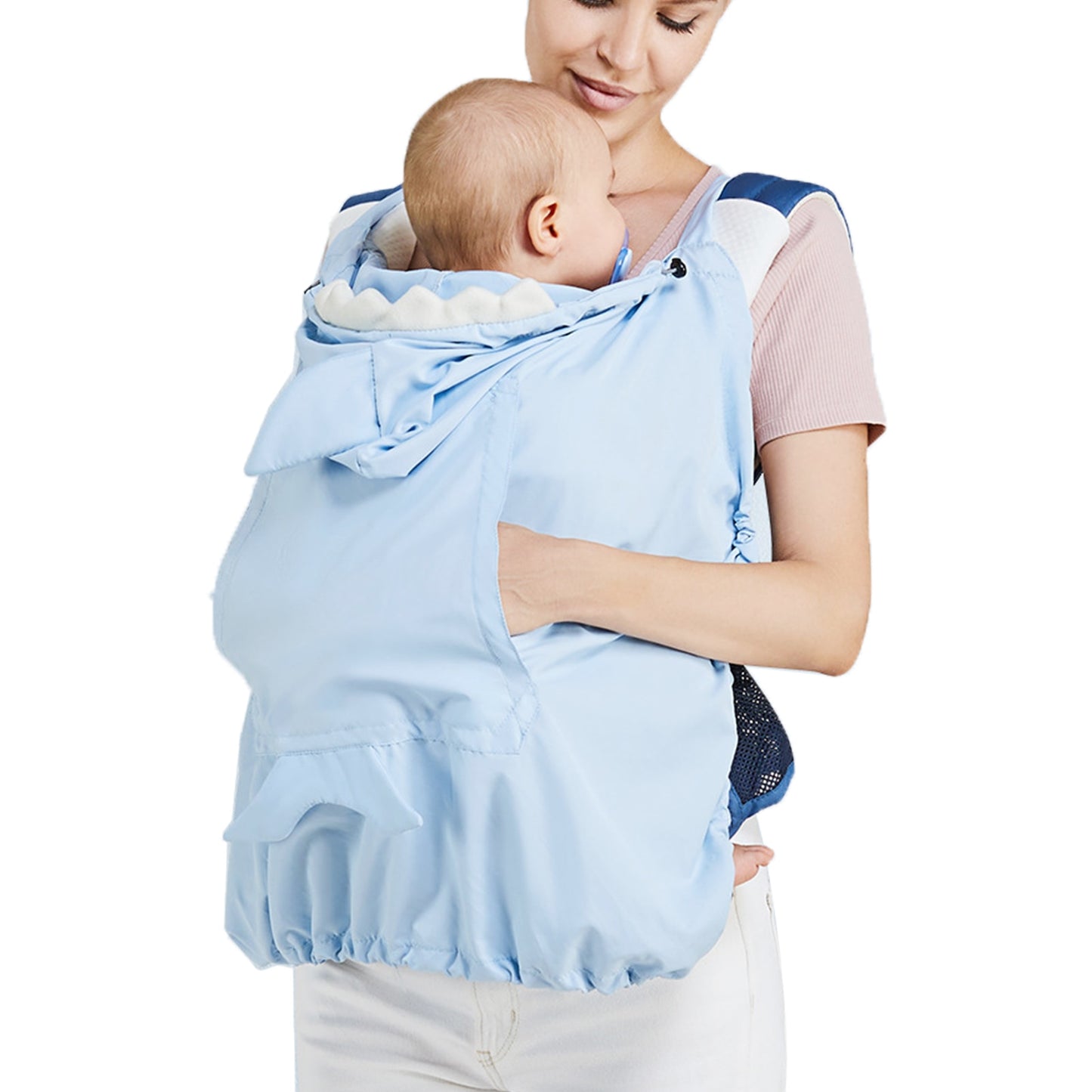 Hooded Stretchy Cloak Baby Carrier Cover