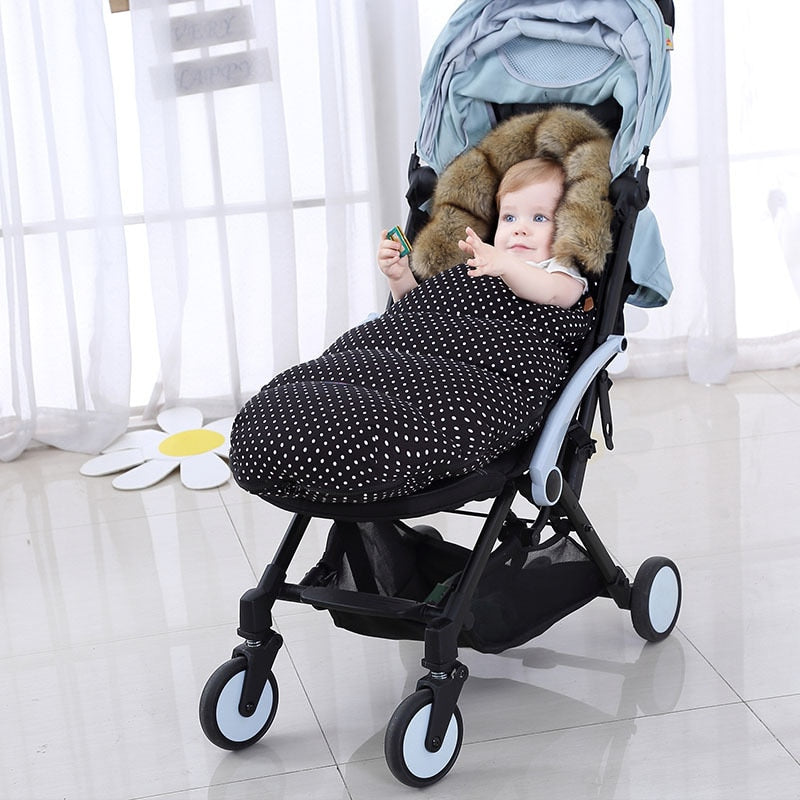 Windproof Warm Sleepsack Baby Footmuff For Stroller