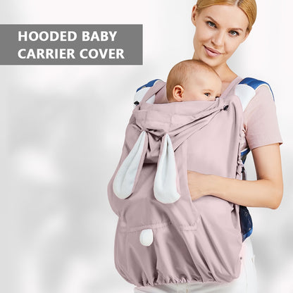 Hooded Stretchy Cloak Baby Carrier Cover